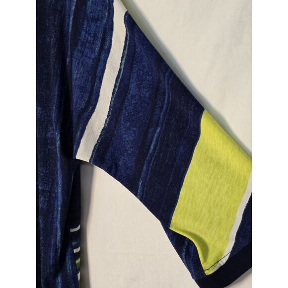 Women's PURE ESSENCE Urbanology Art-To-Wear Abstract Oversized Top-Sz XSmall - Picture 3 of 6